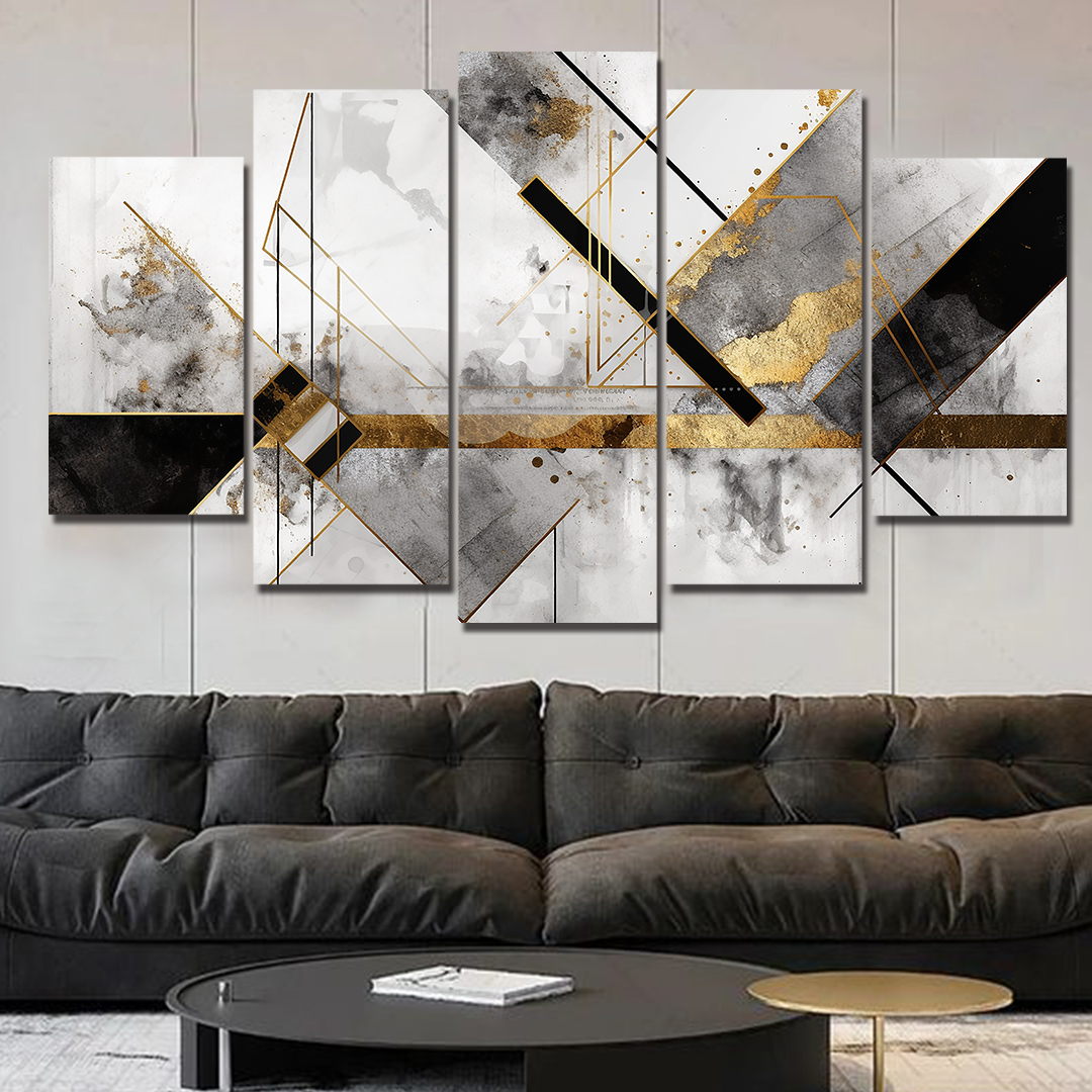 Minimalistic golden triangles