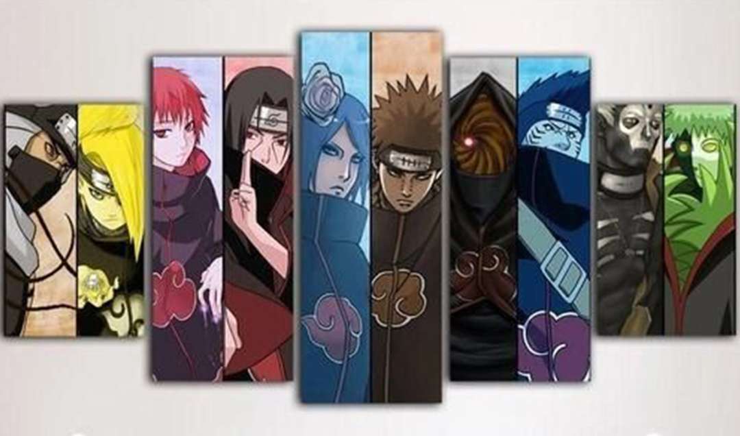 Naruto Akatsuki Legende 5 Delova - Слика 2