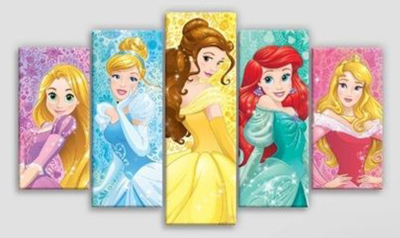 Disney Princeze Za Malu Princezu 5 Delova - Слика 2