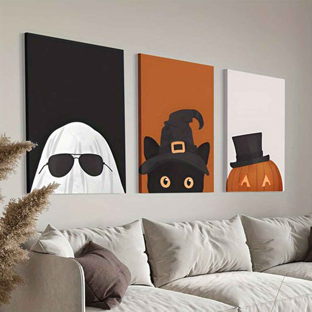 Halloween Trio Za Moderan Enterijer 3 Dela