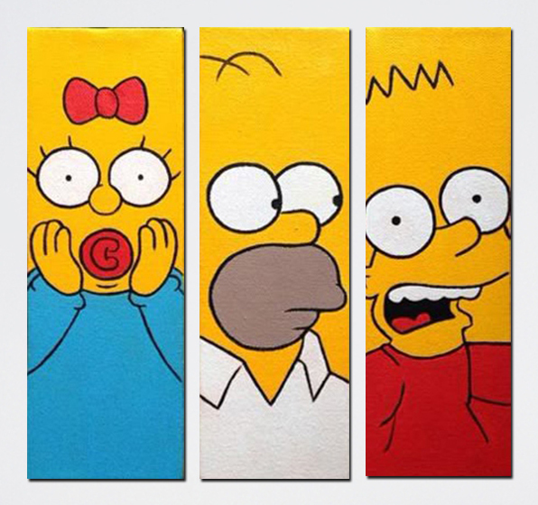 Simpson Porodica Pop Art 3 Dela - Слика 2