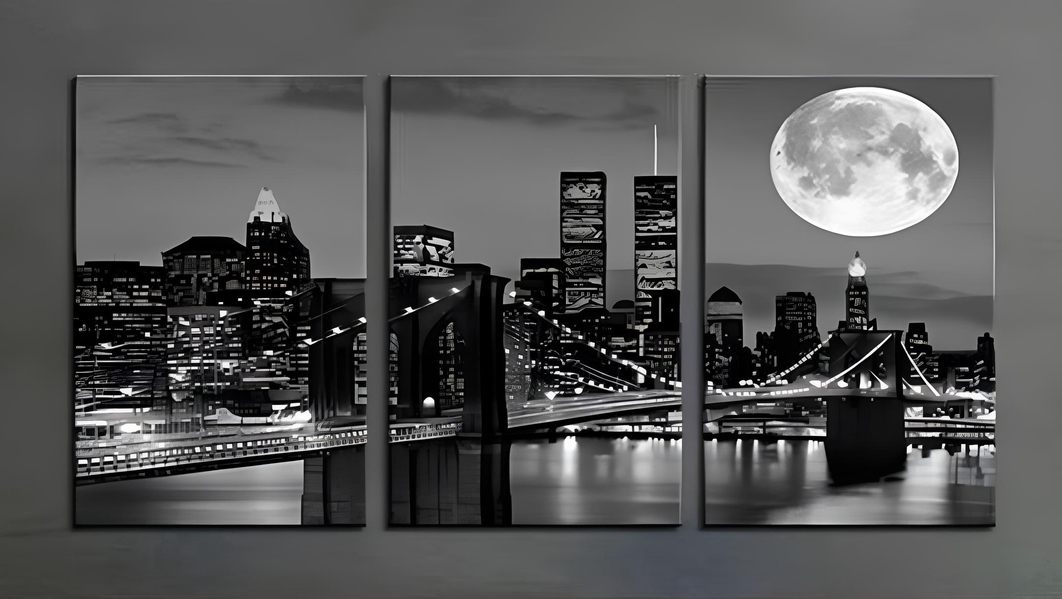 Moonlight City – Triptih 3 Dela - Слика 2