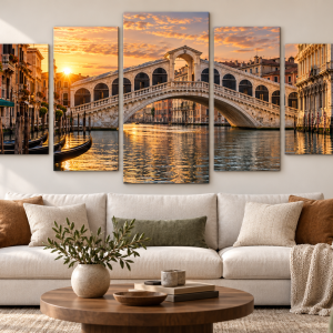Venecijanski Most Zlatnog Sata 5 Delova