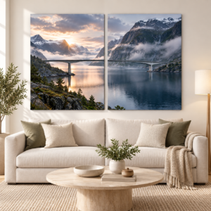 Skandinavski Most Maglovitog Fjorda 2 Dela