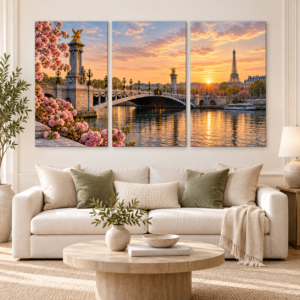 Pariz U Cvetu Most Na Seni 3 Dela